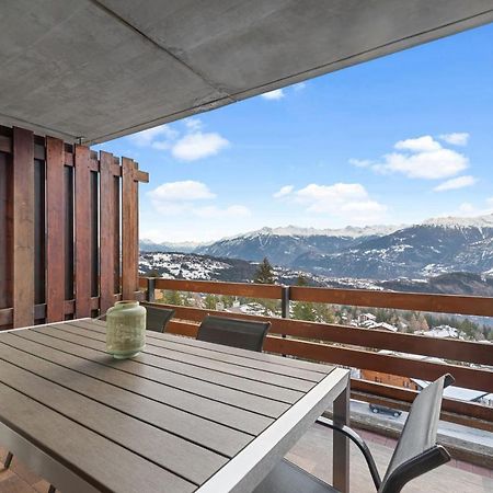 Chaleureux Studio A Anzere, Accessible A Ski, Proche De Tout Exteriör bild