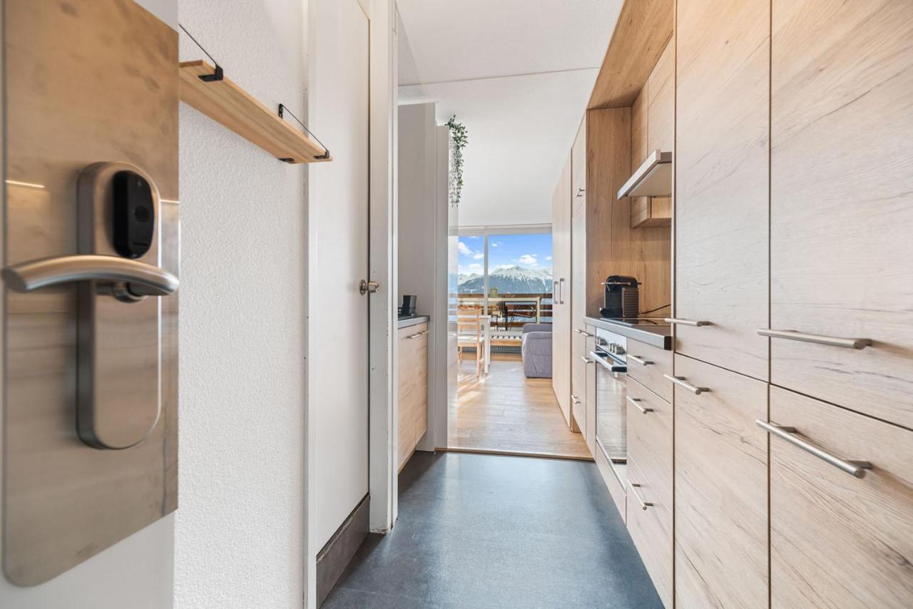 Chaleureux Studio A Anzere, Accessible A Ski, Proche De Tout Exteriör bild